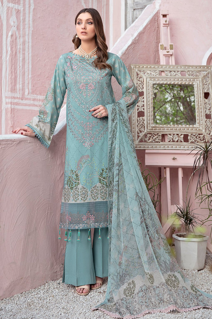 Riwayat by Ramsha Luxury Lawn Collection 2021 – Y-109