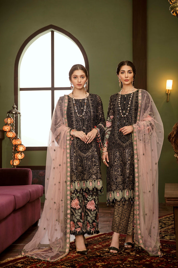 Flossie Embroidered Chiffon Collection – Luxury Edition Vol-5 – Kevser