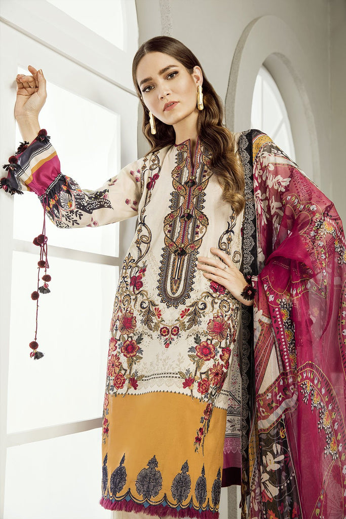 Baroque Luxury Lawn Collection 2019 – Gypsy BL-04