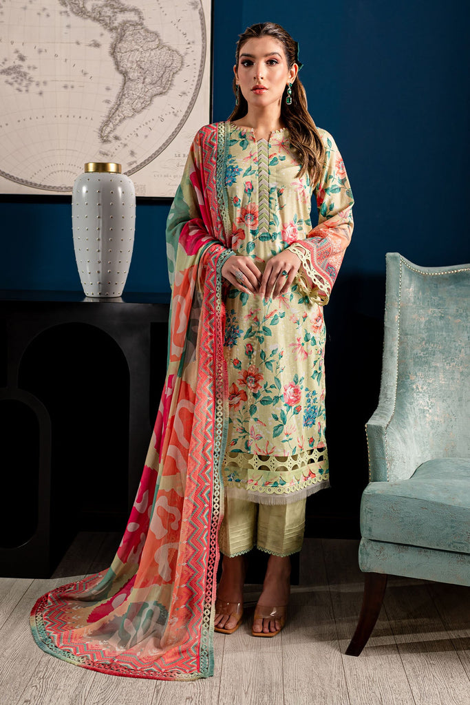 Nureh Signature Printed Lawn – SP-97