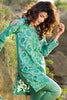 Gul Ahmed Sea Green 3 PC Embroidered Swiss Voile Dress BM-29