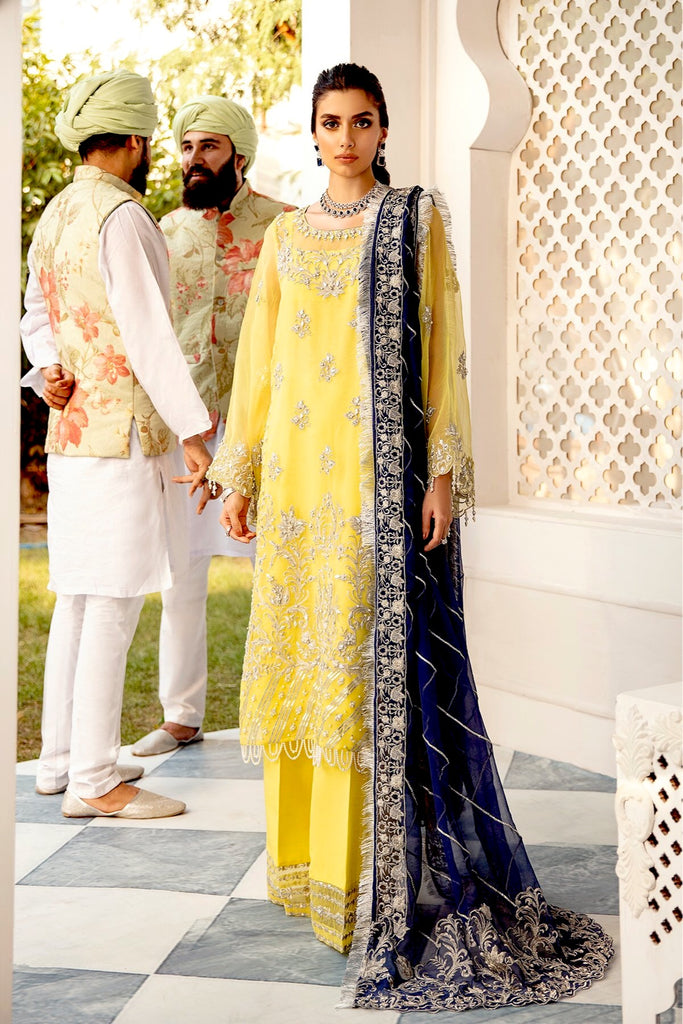 Nureh Mor Bagh Luxury Chiffon Formal Wear Collection – NL-15