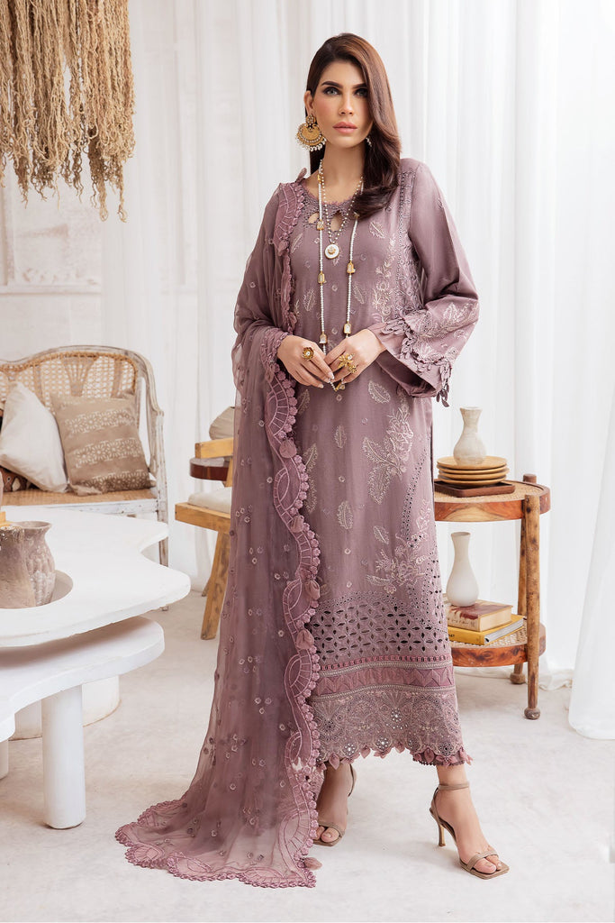 Nureh Embroidered Karandi Collection – NE-45