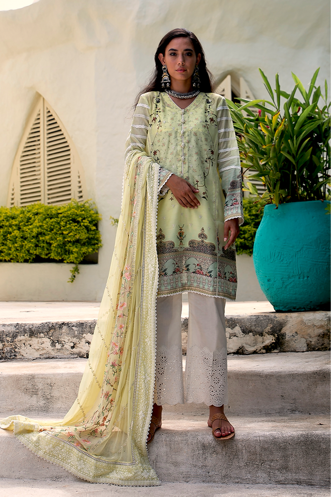 Qalamkar Luxury Lawn Collection 2020 – QLL-15