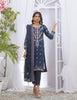 Regalia Embroidered Cutwork Lawn Collection 2024 – RE-1