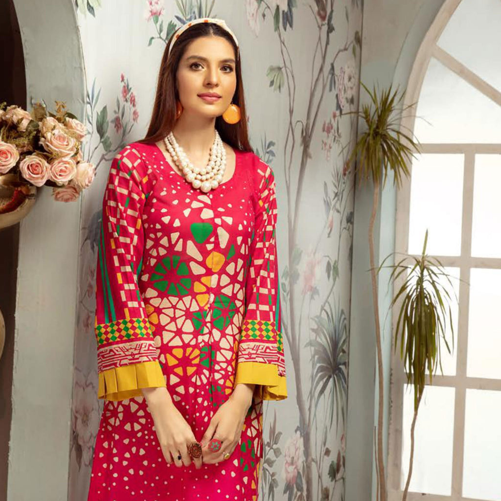 Plush Premium Embroidered Lawn Kurti by Riaz Arts – PL-30