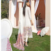 Nureh Luxury Lawn Collection 2021 – White Crimson NE-01