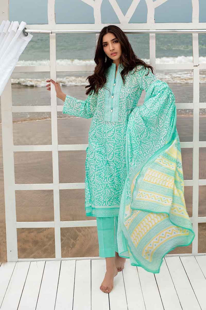 Gul Ahmed Malmal Collection 2019 – 3 PC Lawn Suit CL-490 A