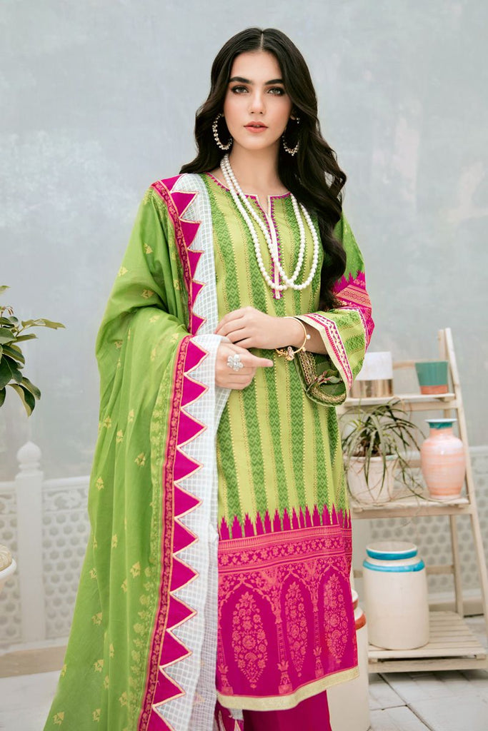 Gul Ahmed Summer 2020 – Basic Collection – 3PC Unstitched Lawn Suit CL-751