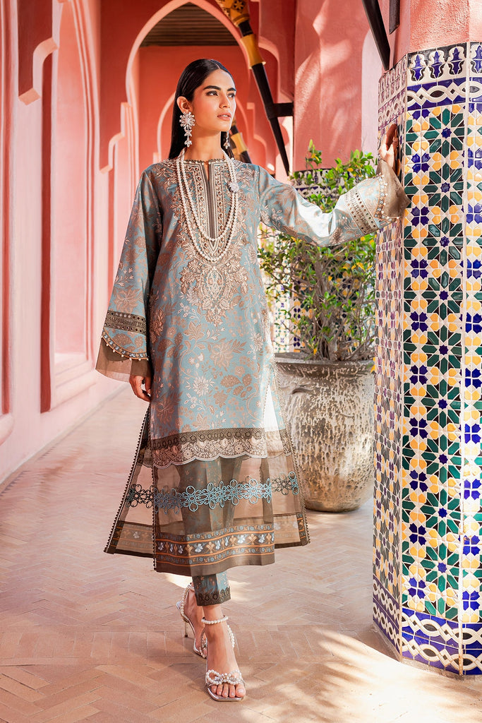 Jade Flora 2Pc Lawn Collection 2023 – 20137