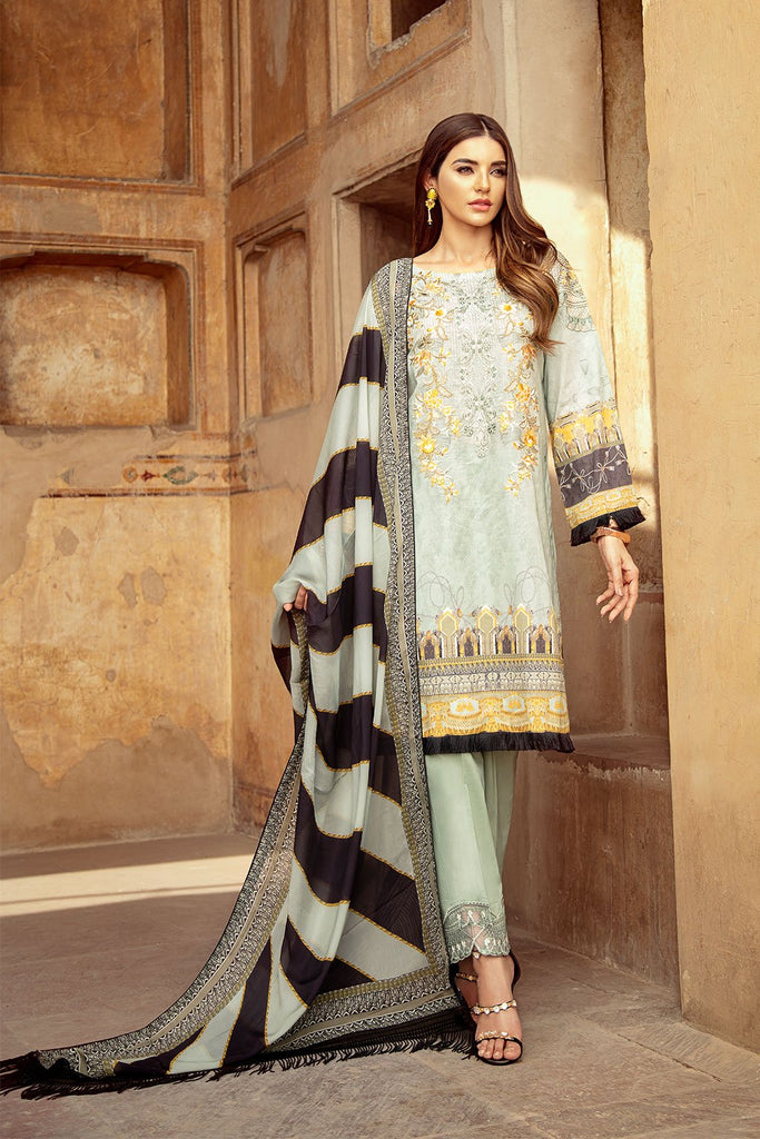 Ramsha Luxury Lawn Collection 2020 – C-203