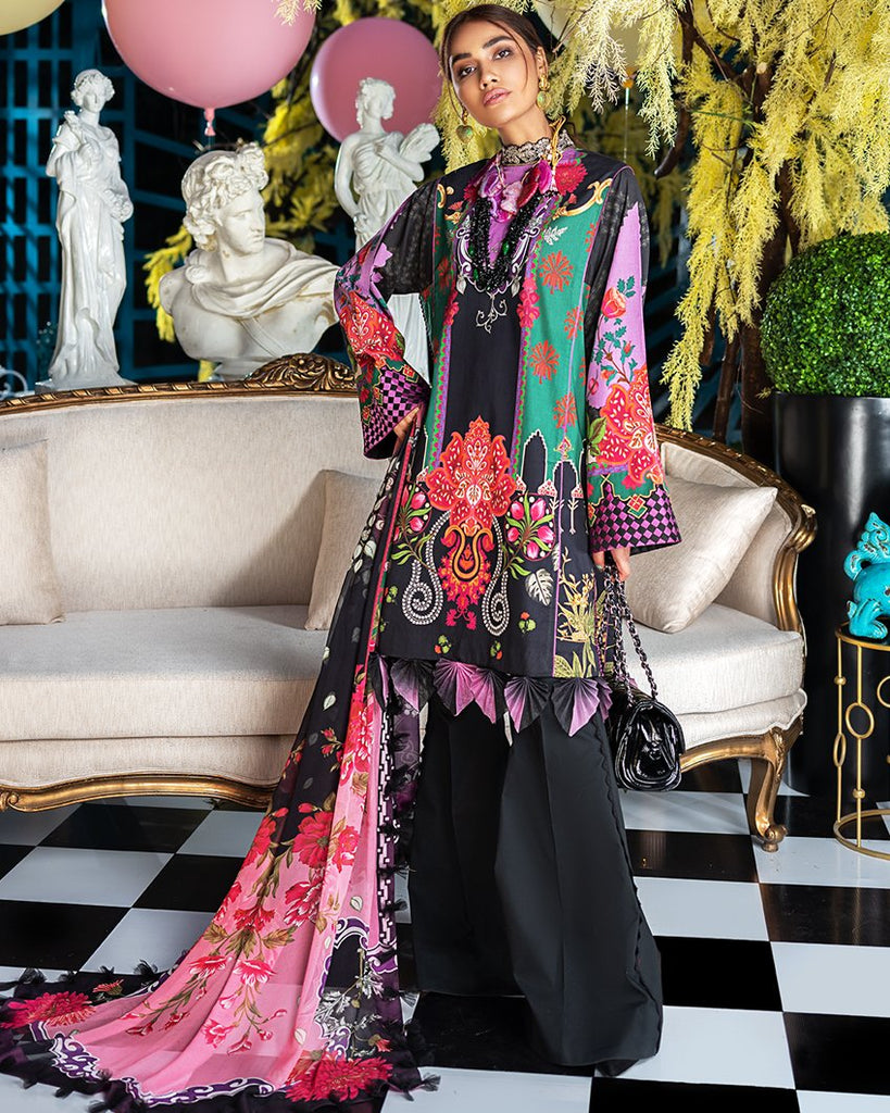 Zaha by Khadijah Shah – Spring/Summer Lawn Collection 2020 – AMAIA (ZL-20)