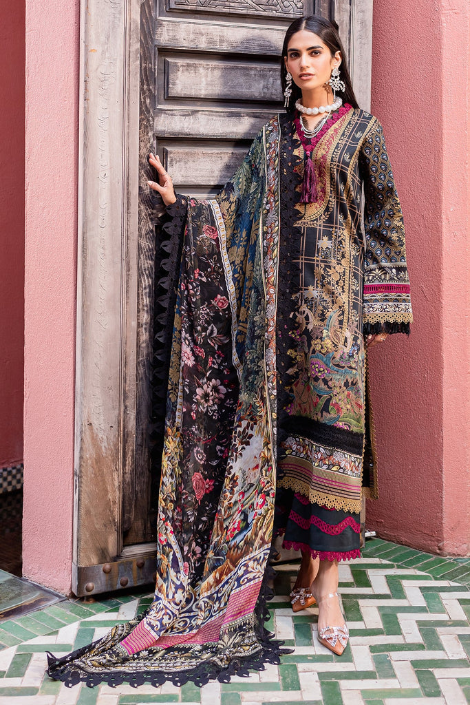 Jade Urbane Lawn Collection with Chiffon Dupatta – 20134B