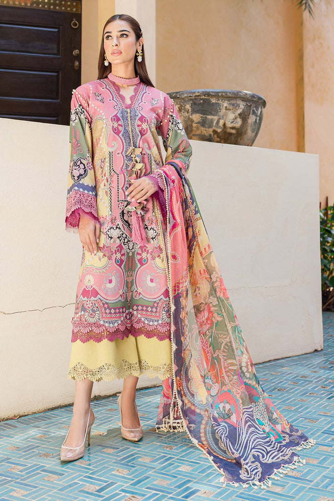 Jade Urbane Lawn Collection with Chiffon Dupatta – 20139B