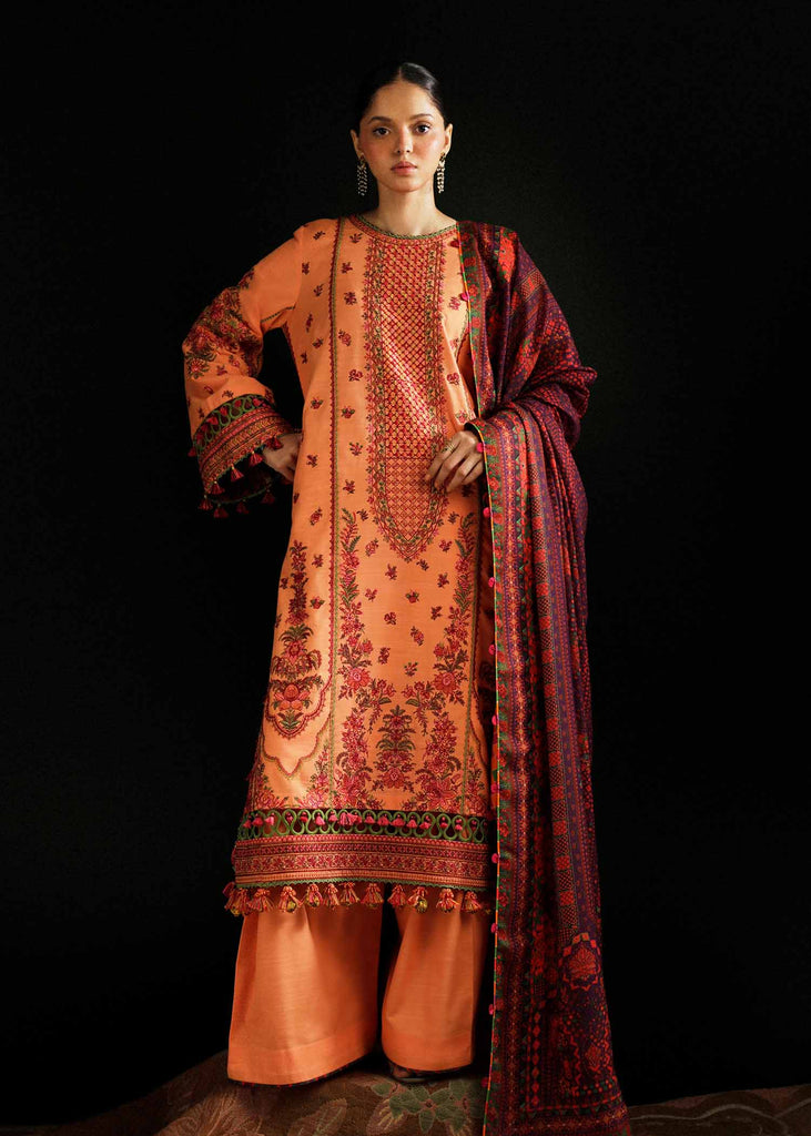 Hussain Rehar Winter Collection with Shawl – Sunrise