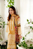 Charizma Reem Lawn Collection 2021 – Mustard Saddle RM-07