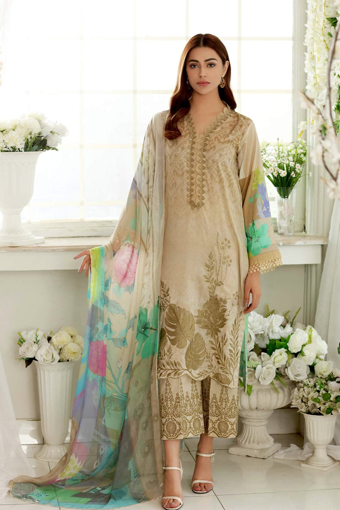 Charizma Embroidered Lawn Collection Chapter 1 – CEL-03