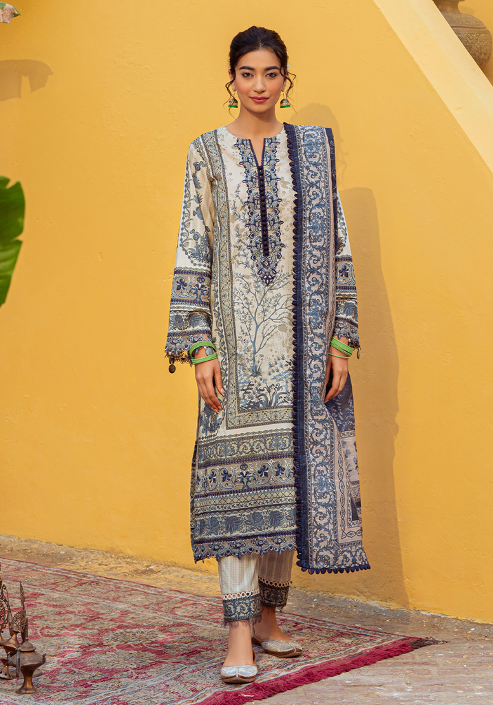 Zarqash Tresor Spring/Summer Lawn Collection – ZQ 3B