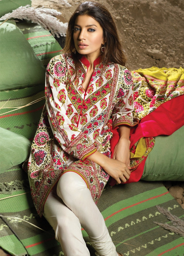 Sana Safinaz Winter Shawl Collection 2015 - 02A - YourLibaas
