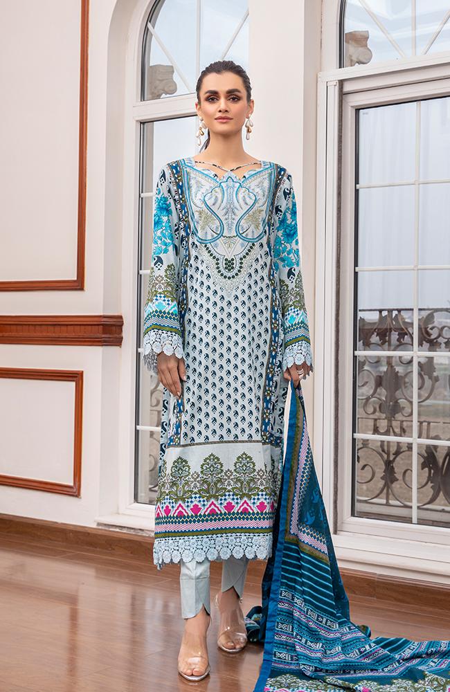 Anum by Al Zohaib Lawn Collection – 02B