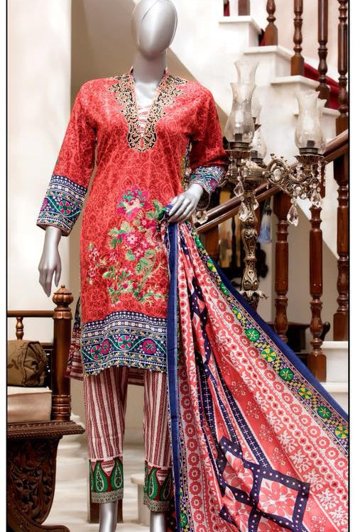 Aisha Sawera Embroidered Lawn Collection Vol-2 – 2B