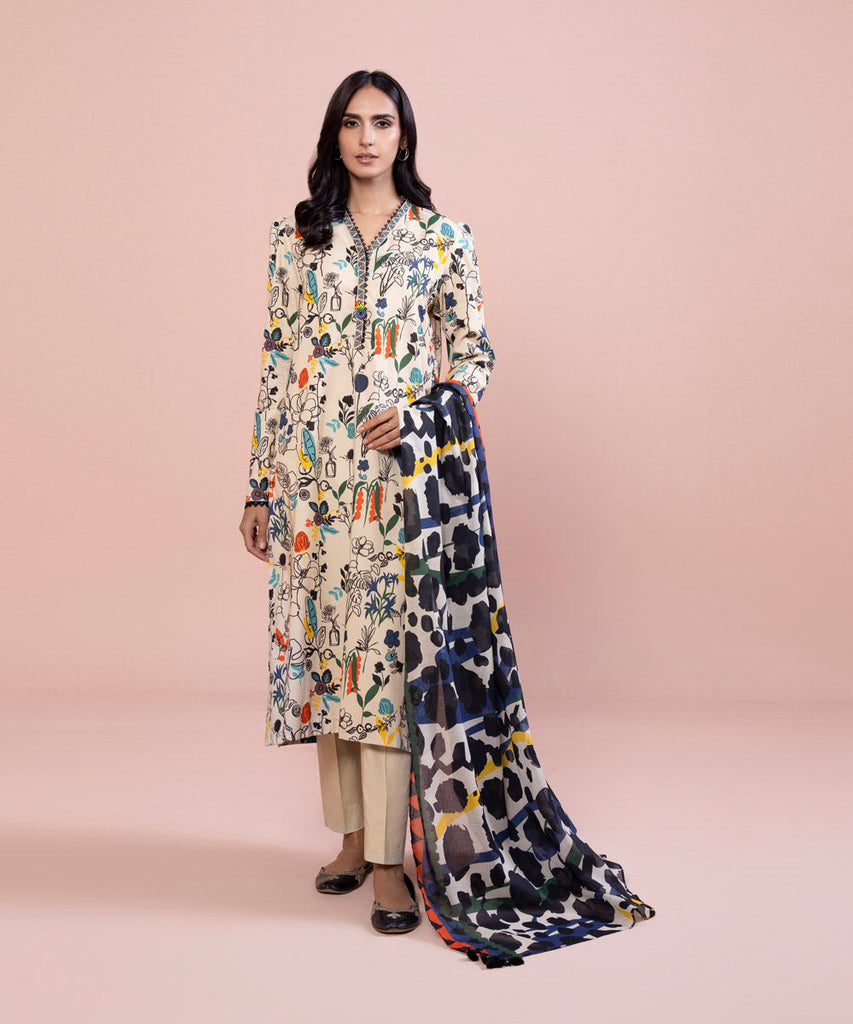 Sapphire Spring/Summer 2023 – 2 Piece - Printed Lawn Suit 02DDY23ZV012