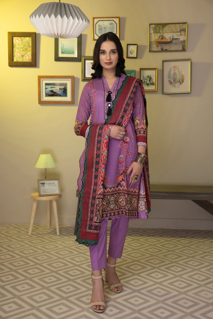 Salina Doby Stripe Lawn Collection – SDS-2