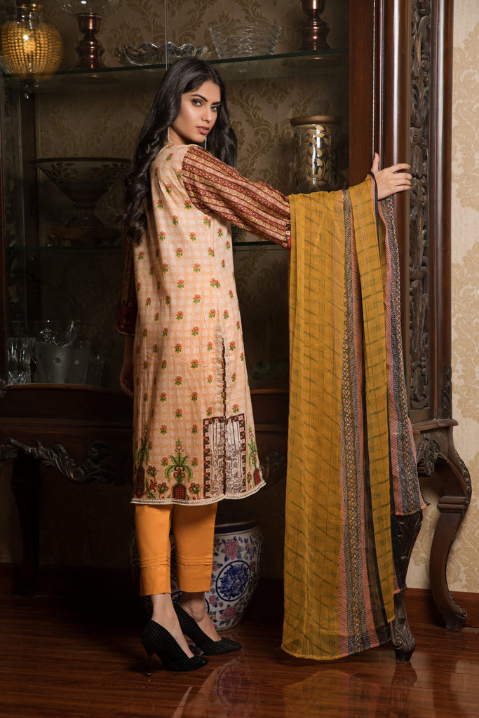 Sahil Exclusive Embroidered Lawn Collection 2019 – SE19-2B