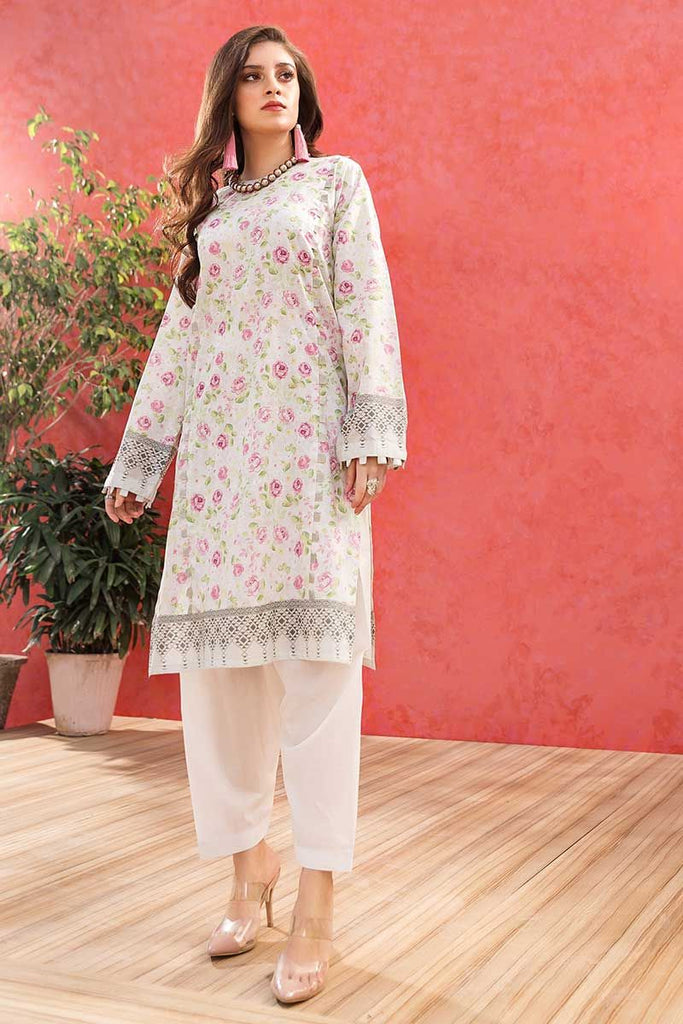 Gul Ahmed Summer 2020 – Basic Collection – 1PC Unstitched Lawn Shirt SL-758