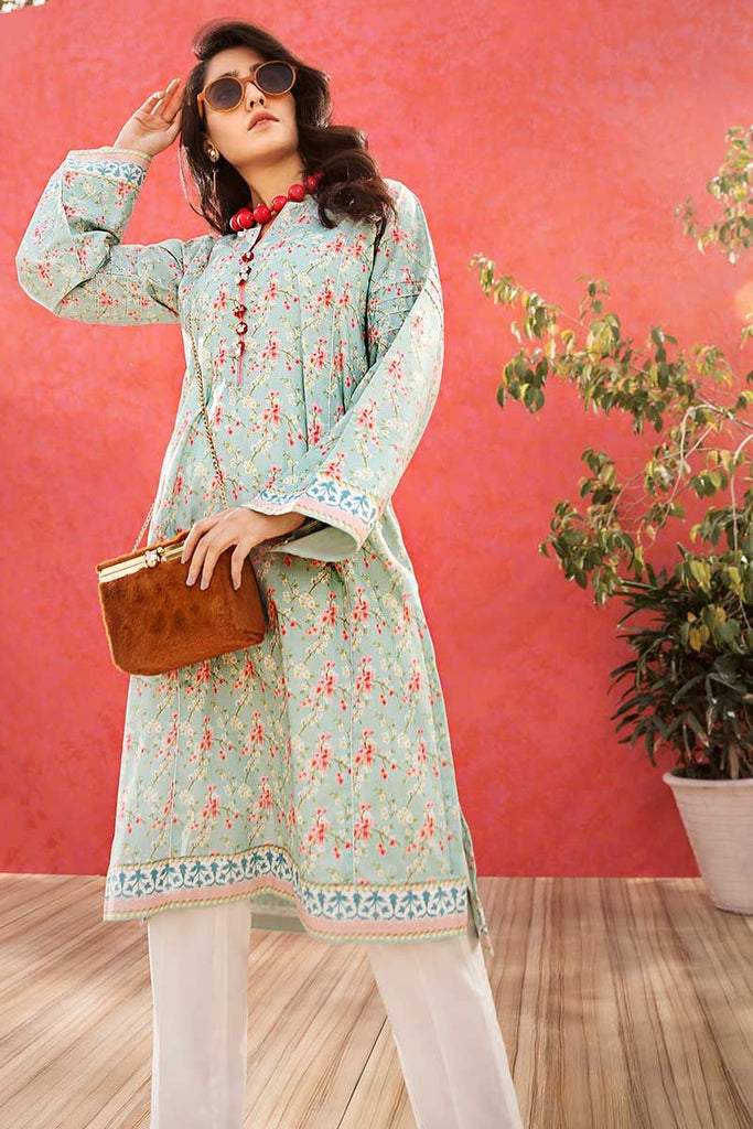 Gul Ahmed Summer 2020 – Basic Collection – 1PC Unstitched Lawn Shirt SL-757