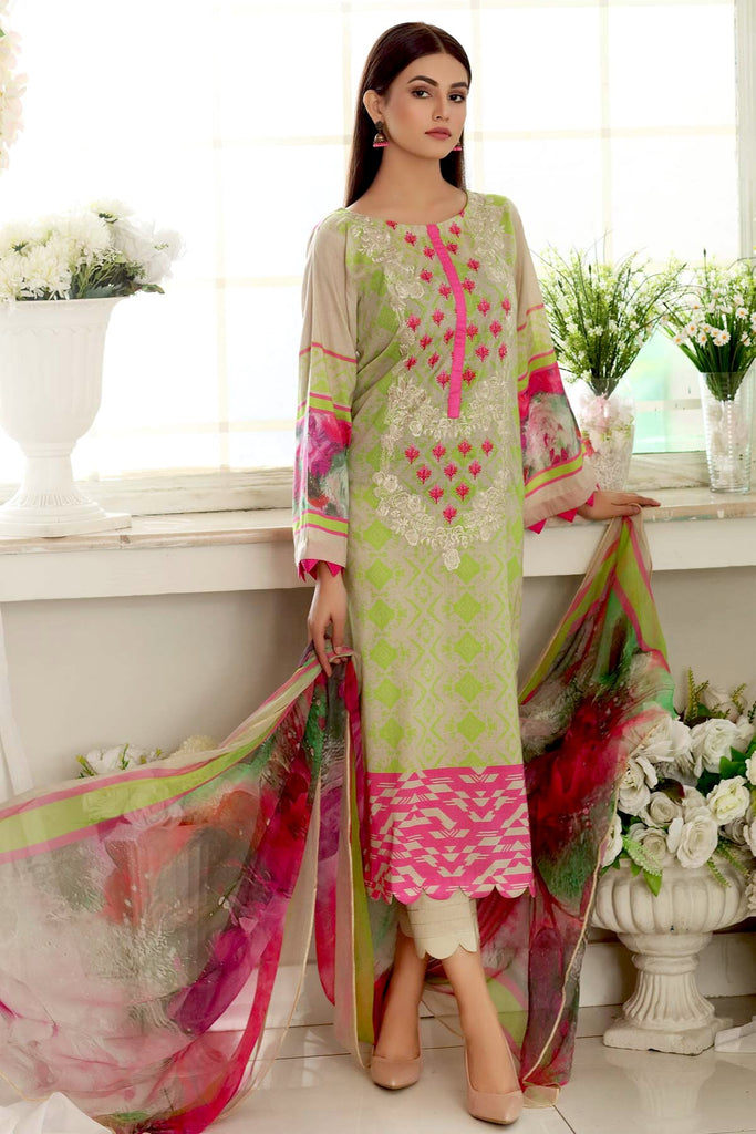 Charizma Embroidered Lawn Collection Chapter 1 – CEL-04