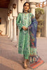 Gul Ahmed 3PC Suit with Khaddi Net Dupatta and organza on neckline CN-32016