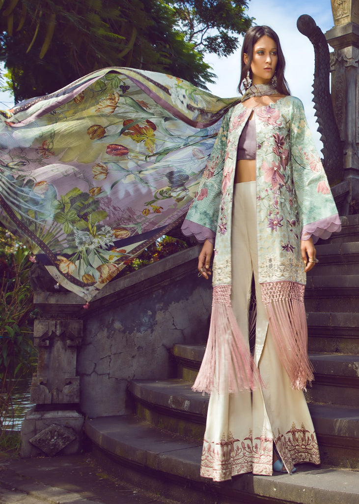 Shiza Hassan Luxury Lawn Collection 2019 – Magnolia 4A