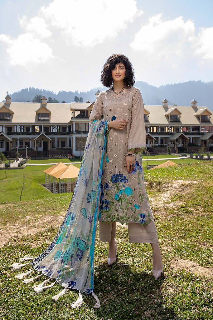 Charizma Signature Chapter 1 – Embroidered Lawn With Chiffon Dupatta CSL-05