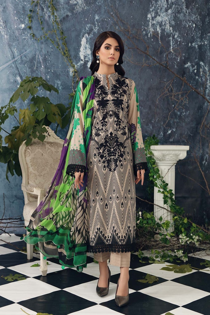 Charizma Embroidered Lawn Collection Chapter 1 – CEL-01