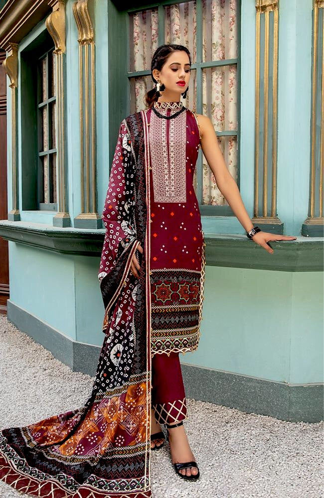 Anum by Al Zohaib Chunri Lawn Collection – ANCL-21-03A