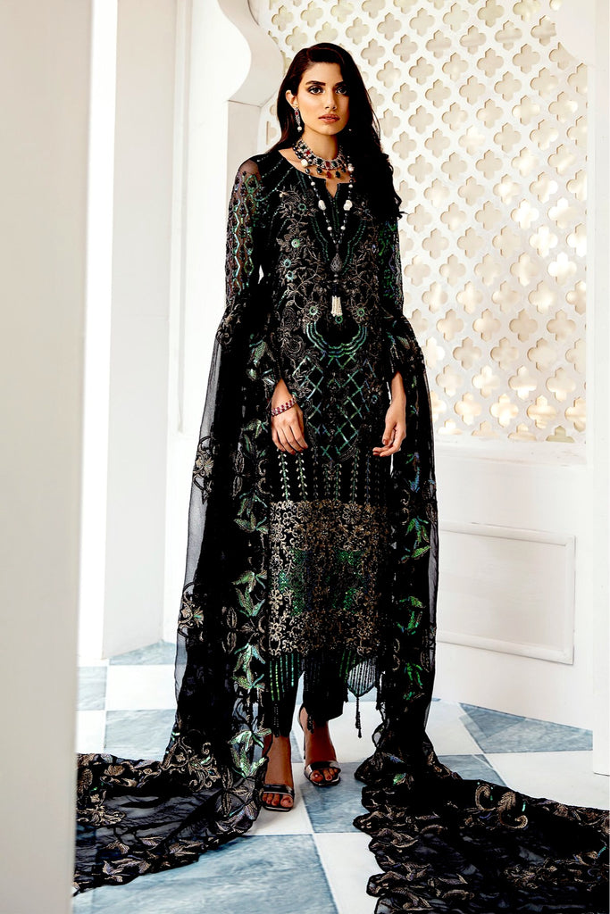 Nureh Mor Bagh Luxury Chiffon Formal Wear Collection – NL-13