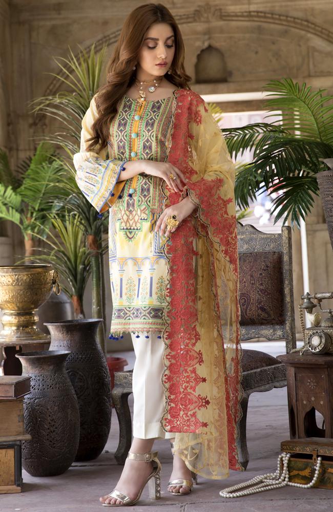 Satin Stitch Luxury Eid Collection 2019 – SS-03