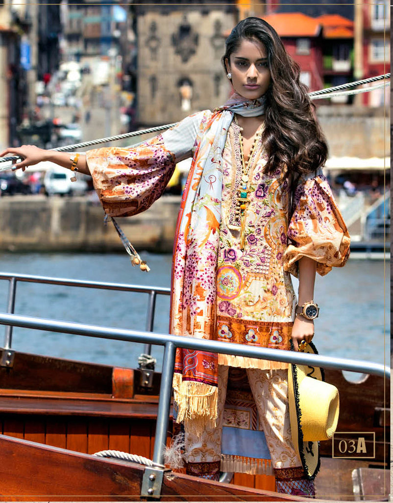 Shehla Chatoor Luxury Lawn Collection – 03-A