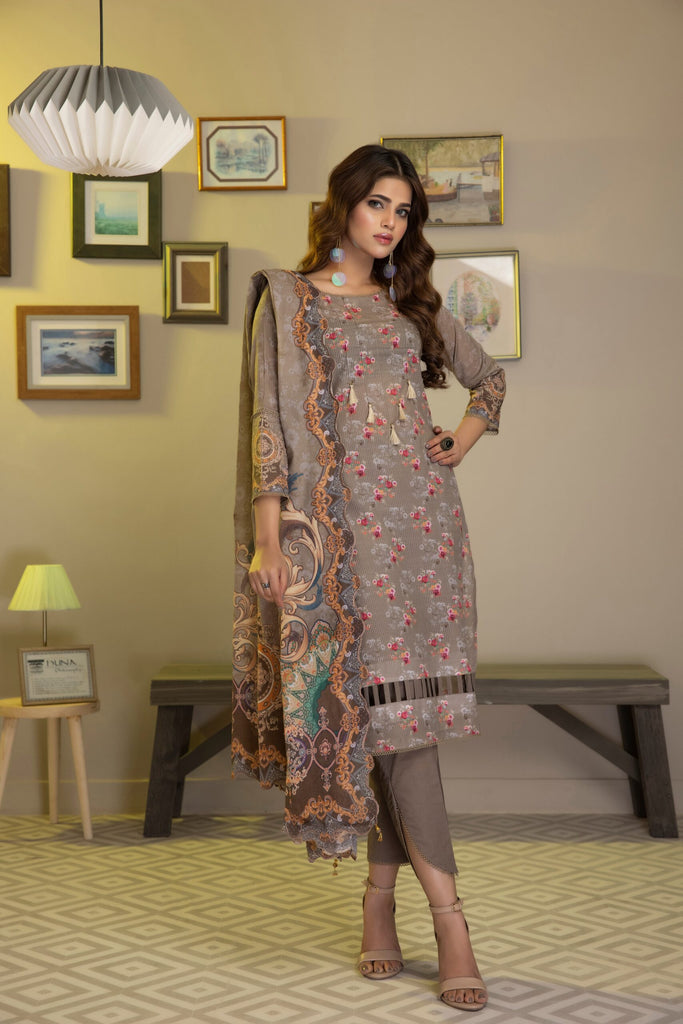 Salina Doby Stripe Lawn Collection – SDS-3