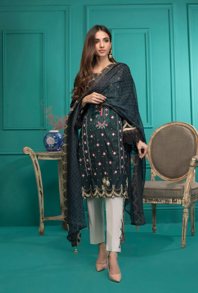 Sahil Designer Embroidered Lawn Collection – S20-3