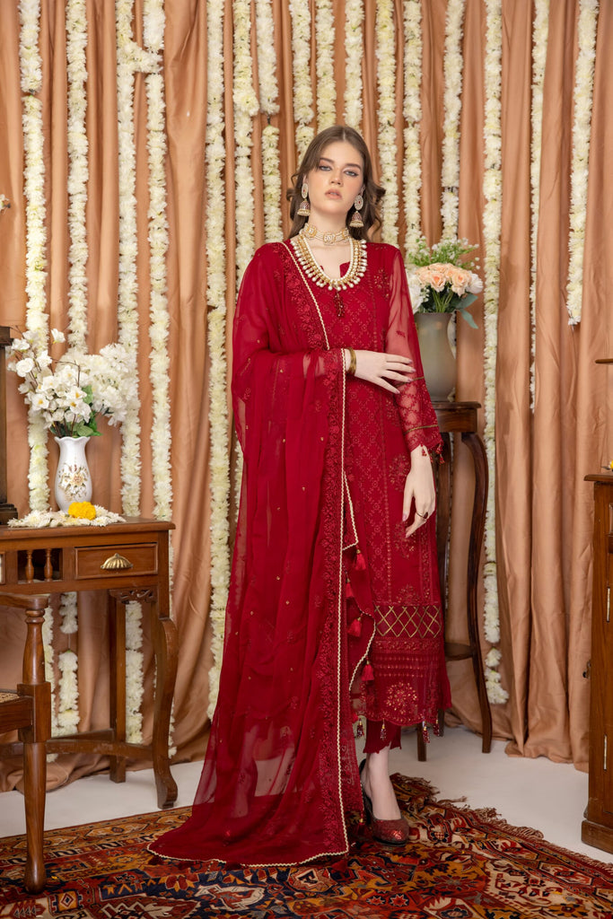 Maan Mayal Chiffon Embroidered Formal Collection – MM-3