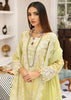 Elaf Festive Chikankari Lawn Collection 2023 – ELC-13 PISTACHIO