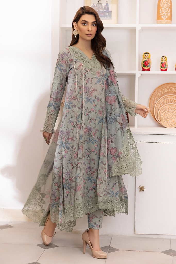 Iznik Dastaan Lawn Collection – IDL-06 Badar