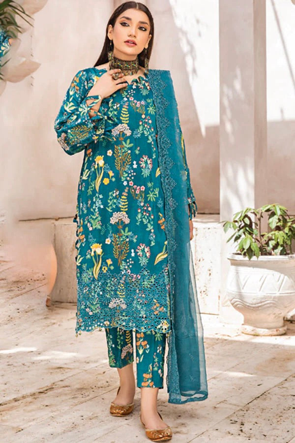 Aangan by Sanam Saeed Viscose Silk Edit- D-07