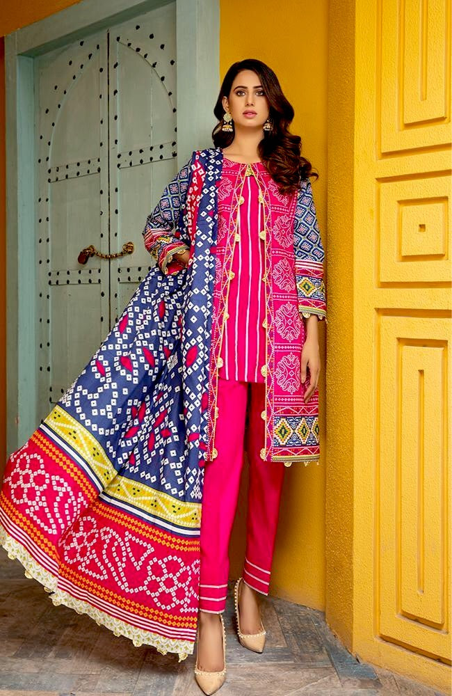 Anum by Al Zohaib Chunri Lawn Collection – ANCL-21-04A