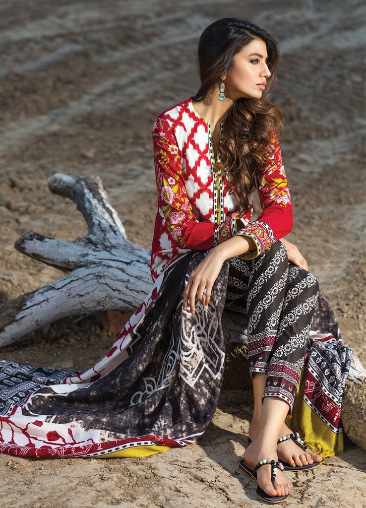 Sana Safinaz Winter Shawl Collection 2015 - 04A - YourLibaas
