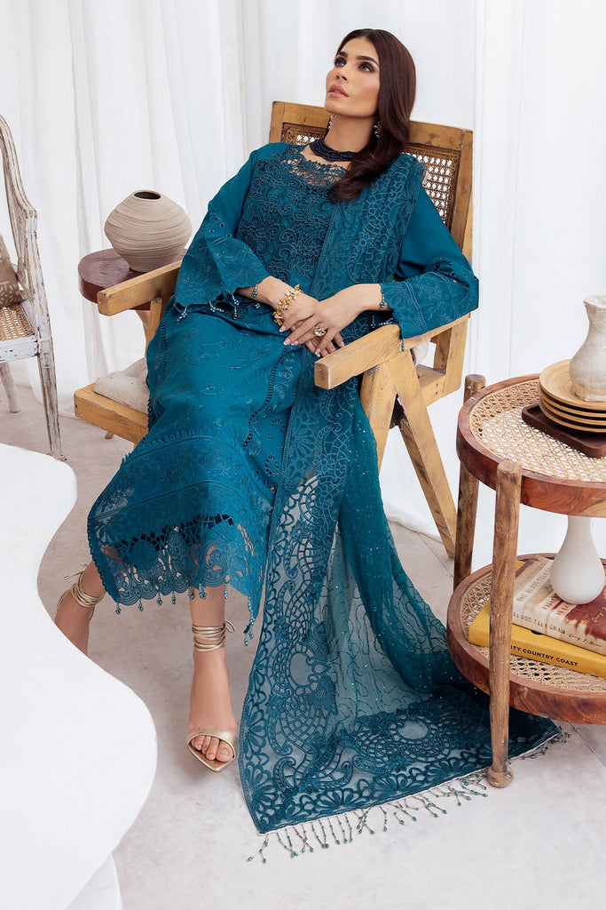 Nureh Embroidered Karandi Collection – NE-42