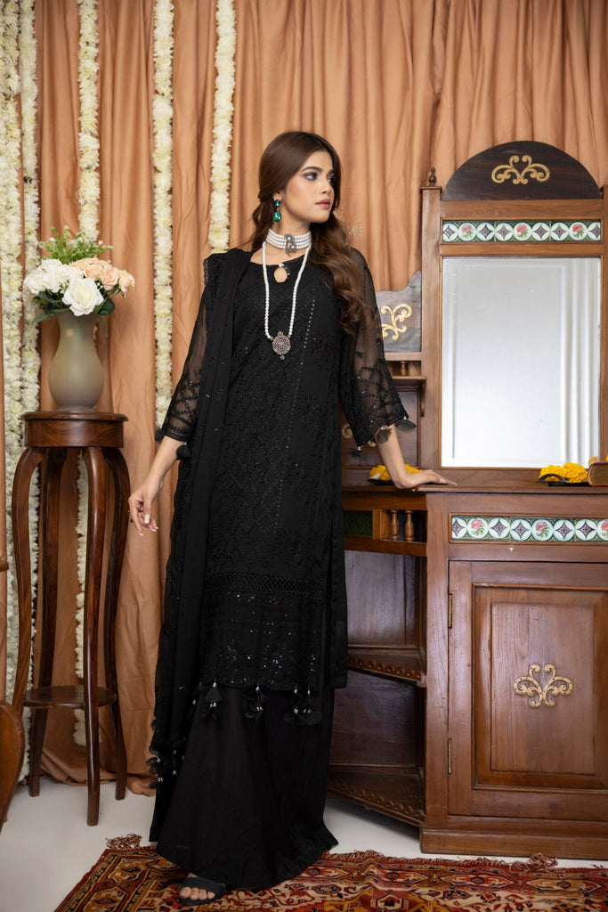 Maan Mayal Chiffon Embroidered Formal Collection – MM-4