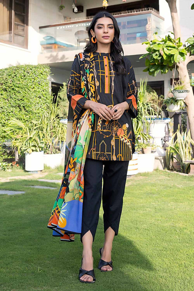 Gul Ahmed – 3PC Lawn Printed Suit CL-32468